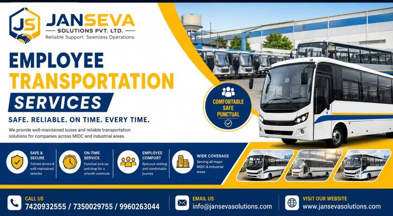 Employee Transportation Services: Why Reliable Staff Transport Is Essential for Manufacturing Industries